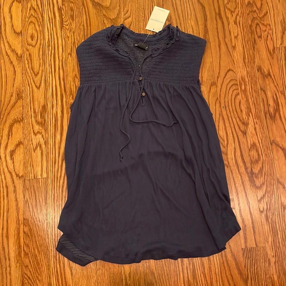 Blue Lucky Brand Tank Top